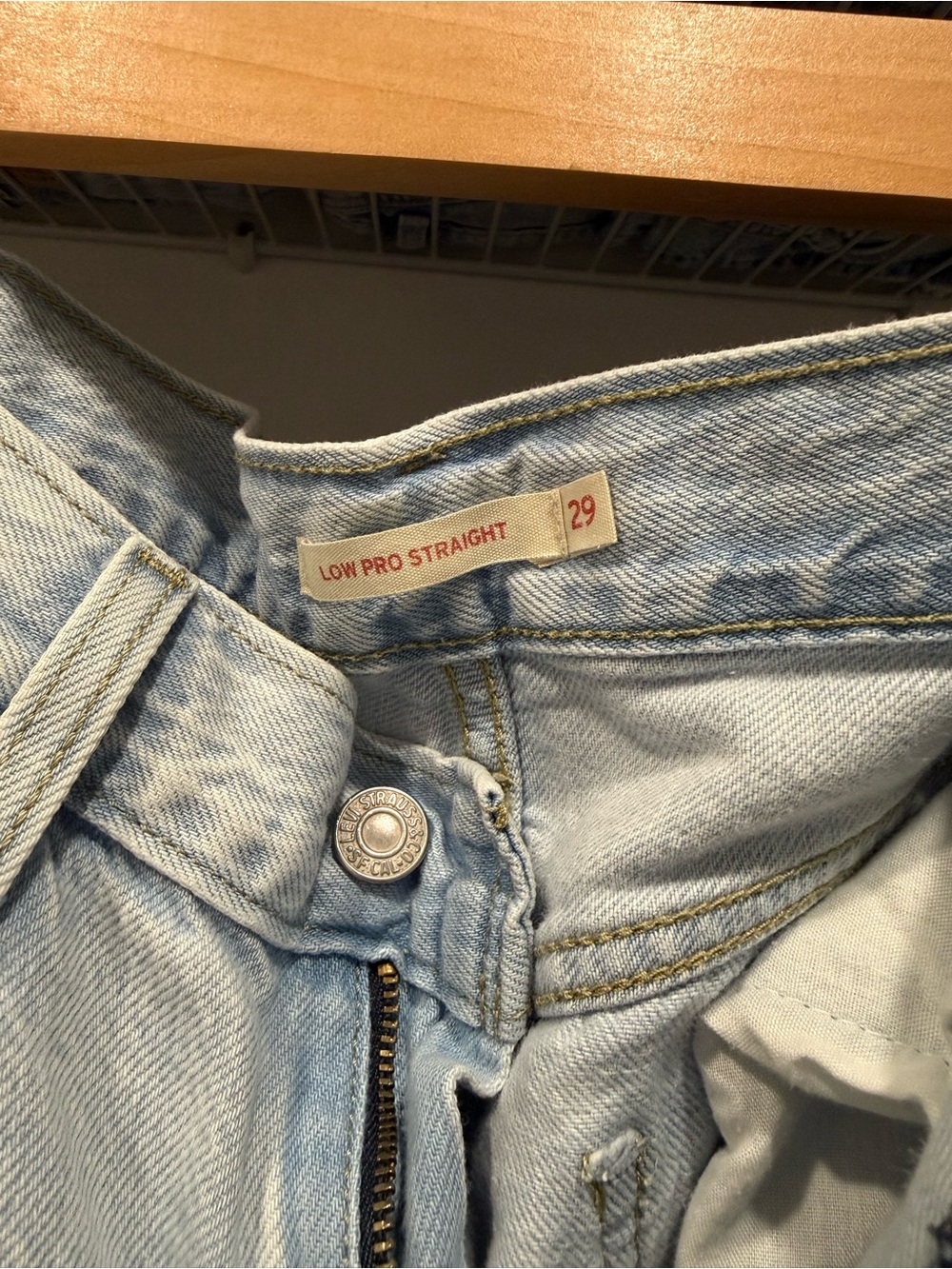 Levi's Light Blue Low Pro Straight Women's Jeans